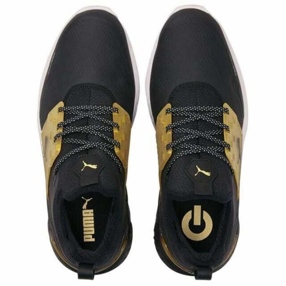 Puma Ignite Articulate Gold Golf Shoes 377226 01 RARE Mens Size 13 NO BOX LID main image 6